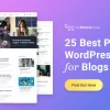 Top Perfect WordPress Theme for Bloggers 1.2.0破解版主题