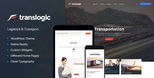 Translogic | Logistics Shipment Transportation WordPress Theme 1.2.1 GPL Theme 1 Translogic | Logistics Shipment Transportation WordPress Theme 1.2.1 GPL Theme