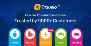 Travelo 4.2.1 GPL Theme