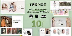 Trendz Fashion Store Theme 1.0.1 GPL Theme