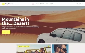 TripTastic Travel Blog WordPress Theme 1.0.0 GPL Theme