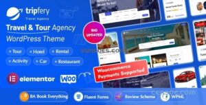Tripfery Travel Tour Booking WordPress Theme 1.3.2 GPL Theme