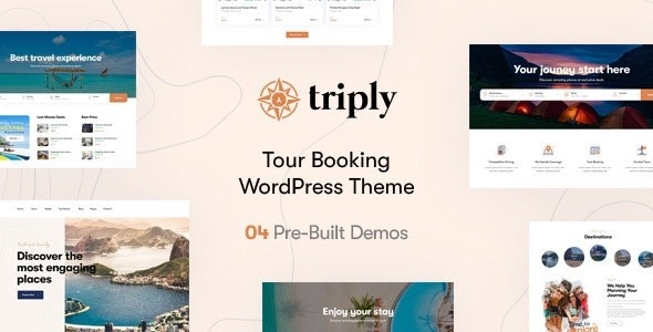 Triply Tour Booking WordPress Theme 2.3.9 GPL Theme 1 Triply Tour Booking WordPress Theme 2.3.9 GPL Theme