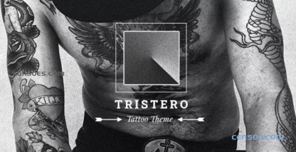 Tristero Tattoo WordPress Theme 1.4 GPL Theme