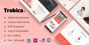 Trobica Multi Purpose WordPress Theme 1.0.4 GPL Theme