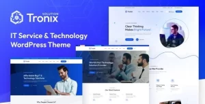 Tronix IT Service And Technology WordPress Theme 1.0.5 GPL Theme