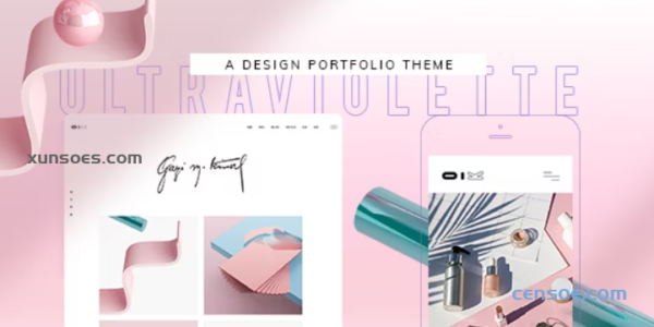 UltraViolette Design Portfolio Theme 1.2 GPL Theme