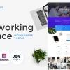 UnionHUB Coworking Space WordPress Elementor Theme WordPress Theme 1.0.1破解版主题
