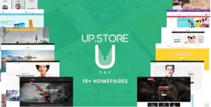 UpStore Multi-Purpose WooCommerce WordPress Theme 1.5.8 GPL Theme