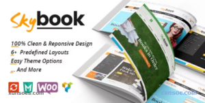 VG Skybook WooCommerce Theme For Book Store 2.2 GPL Theme