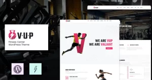 VUP Fitness Center WordPress Theme 1.3 GPL Theme