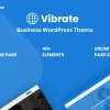 Vaibrate Business Responsive WordPress Theme 2.1.0破解版主题
