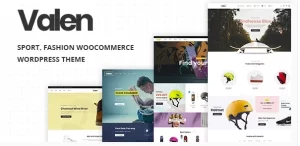 Valen Sport, Fashion WooCommerce WordPress Theme 2.3 GPL Theme