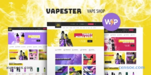 Vapester | Cigarette Store Vape Shop WooCommerce Theme 1.1.9 GPL Theme