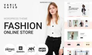 Varie Gated Fashion Online Store Elementor WooCommerce Theme 1.0.1 GPL Theme