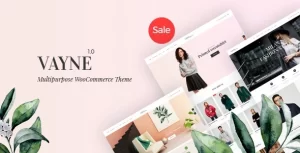 Vayne Multipurpose WooCommerce Theme 1.0.5 GPL Theme