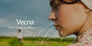 Vecna Organic Grocery Marketplace WordPress Theme 1.0.0 GPL Theme