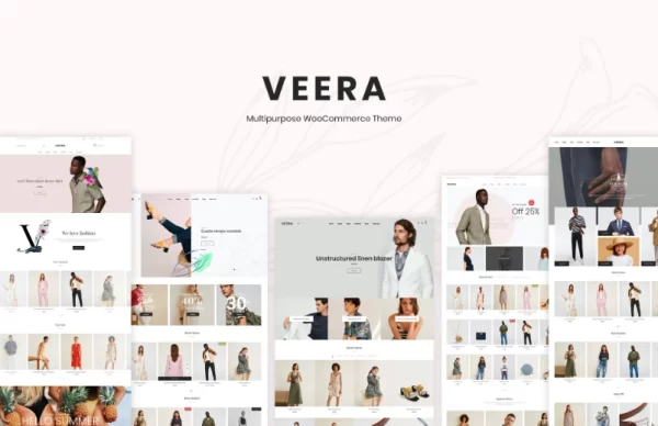 Veera – Multipurpose WooCommerce Theme 1.2.2 GPL Theme