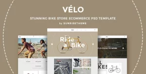 Velo Bike Store Responsive Business Theme 3.6.7 GPL Theme