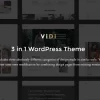 ViDi 3 in 1 Creative WordPress Theme 1.1.2破解版主题
