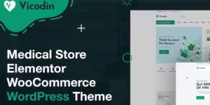 Vicodin  – Medical Store WordPress Theme 1.1 GPL Theme