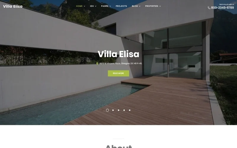 Villa Elisa Real Estate Responsive WordPress theme WordPress Theme 1.0.0 GPL Theme 1 Villa Elisa Real Estate Responsive WordPress theme WordPress Theme 1.0.0 GPL Theme