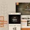 VintClub A Pub and Whisky Bar WordPress Theme 1.0.9破解版主题