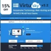 VirtuSky Responsive Web Hosting and WHMCS WordPress Theme 3.4.1破解版主题