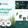Visity Landscape Design with WordPress Elementor Theme WordPress Theme 1.0.0破解版主题