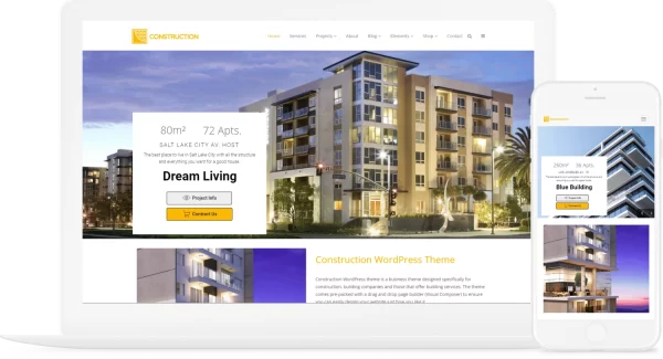VisualModo Construction WordPress Theme 3.0.2 GPL Theme