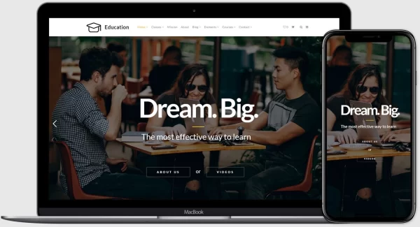 VisualModo Education WordPress Theme 2.0.2 GPL Theme