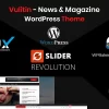 Vulitin News Magazine WordPress Theme 1.1破解版主题