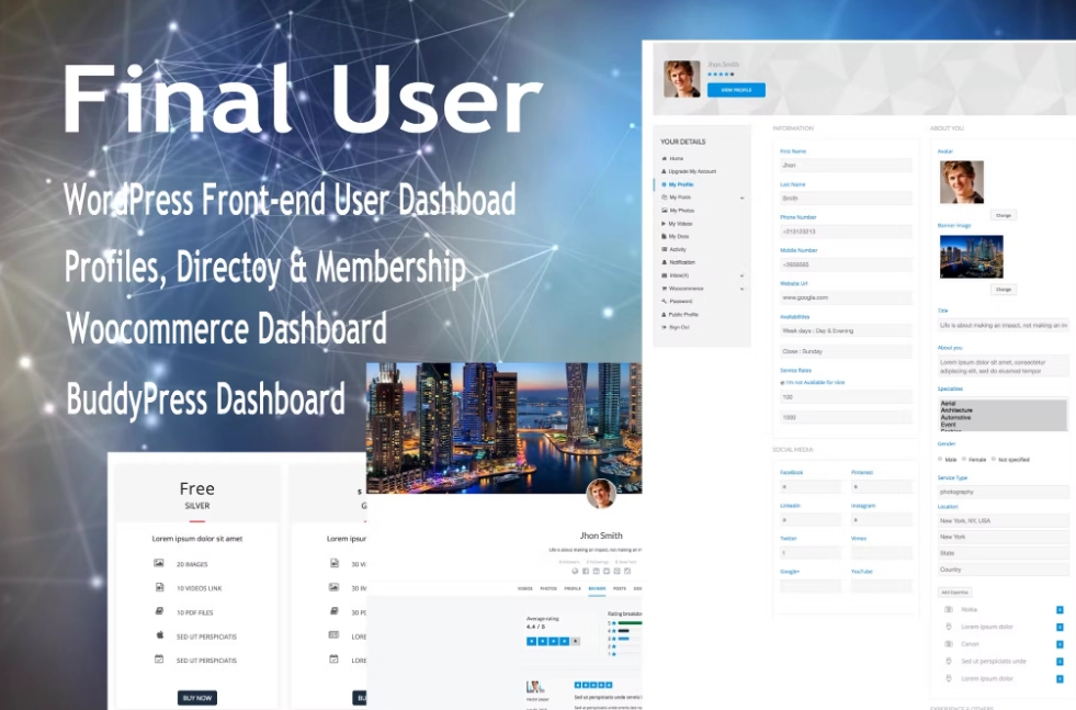 WP Front-end User Profiles 1.2.1 GPL Plugins 1 WP Front-end User Profiles 1.2.1 GPL Plugins
