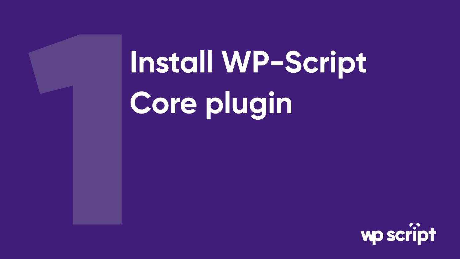 WP-Script Core Plugin 4.2.3 GPL Plugins 1 WP-Script Core Plugin 4.2.3 GPL Plugins