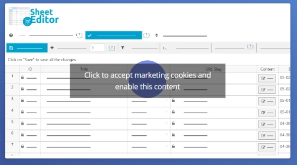 WP Sheet Editor Post Types 2.25.2 GPL Plugins