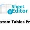WP Sheet Editor – Custom Tables Pro 1.2.13破解版插件