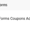 WPForms Coupons Addon 1.3.0破解版插件