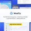 Wealty Multipurpose Real Estate WordPress Theme 3.1破解版主题