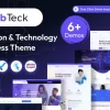 Webteck — IT Losung und Technologie WordPress The 1.0.0破解版主题