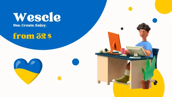 Wescle Universal theme for WordPress 3.8.4.1 GPL Theme