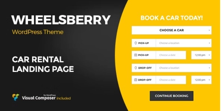 Wheelsberry – Car Rental WordPress Theme / Landing Page 1.2.8 GPL Theme 1 Wheelsberry – Car Rental WordPress Theme / Landing Page 1.2.8 GPL Theme