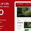 Wisdom Of Life: NGO and Charity Theme 4.0 GPL Theme 2 Wisdom Of Life NGO and Charity Theme 4.0破解版主题