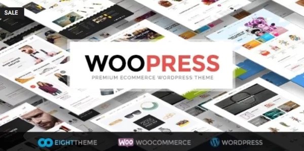WooPress Best Responsive Ecommerce WordPress Theme 6.3.2 GPL Theme