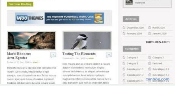 WooThemes Busybee Premium Theme 2.9.4 GPL Theme