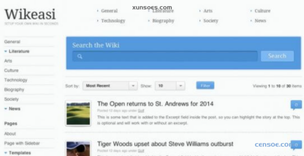 WooThemes Wikeasi Premium Theme 1.2.13 GPL Theme