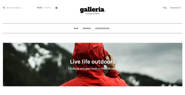 Woocommerce Galleria Storefront Child Theme 2.2.19 GPL Theme