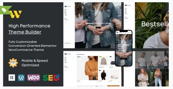 Wooma Responsive Ecommerce WordPress Theme 1.0.9 GPL Theme