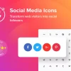 WordPress Social Media Icons 1.7.1破解版插件