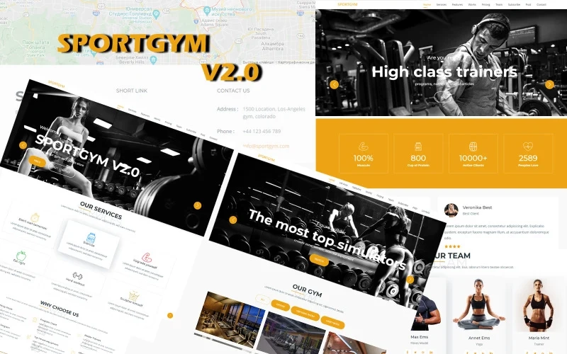 Wordpress Sport Landing Template Bootstrap Sportgym V2.0 Cool Solution For Fitness And Not Only WordPress Theme 2.0 GPL Theme 1 Wordpress Sport Landing Template Bootstrap Sportgym V2.0 Cool Solution For Fitness And Not Only WordPress Theme 2.0 GPL Theme
