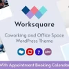Worksquare Coworking and Office Space WordPress Theme 1.15破解版主题